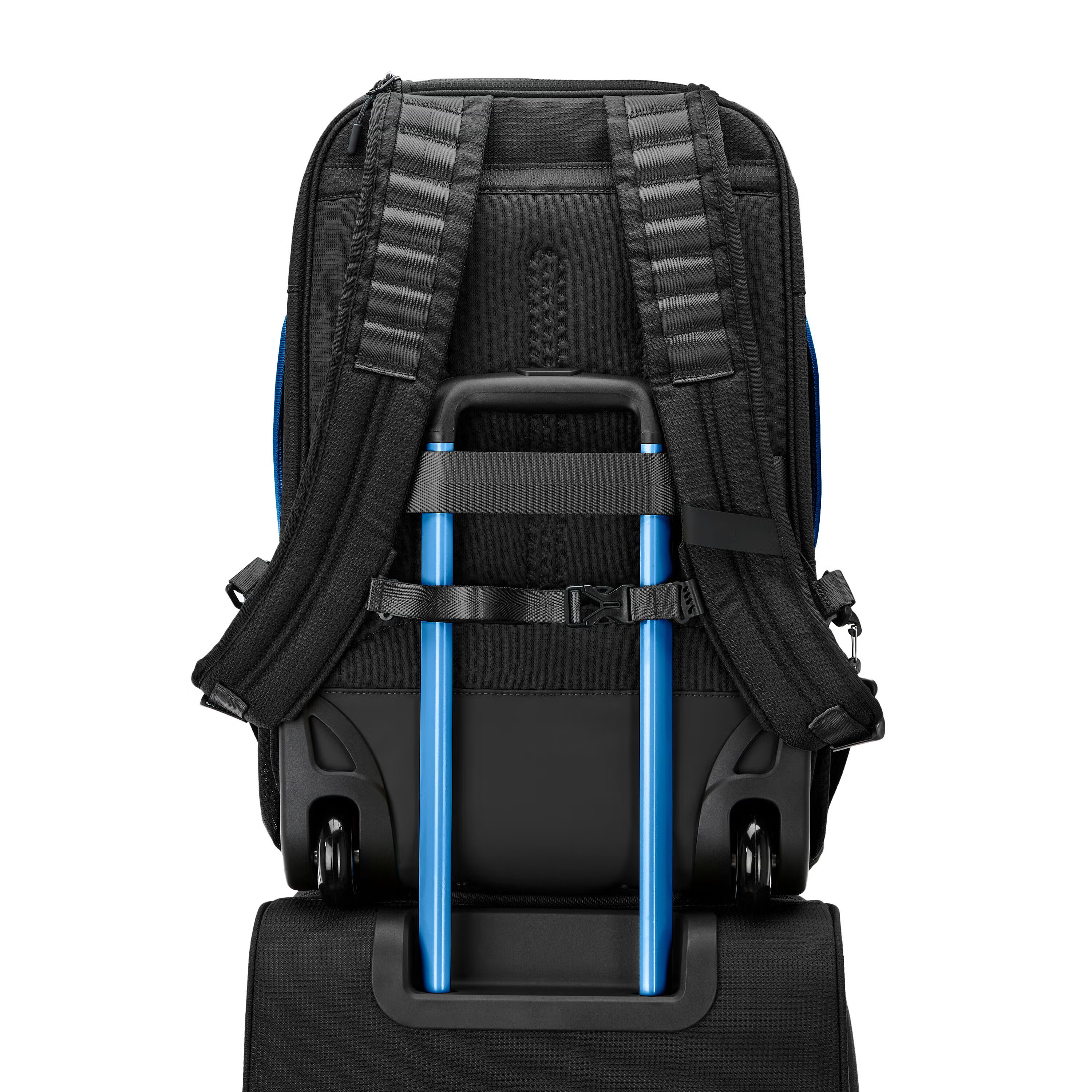 3-in-1 Modular Rolling Backpack With Detachable Daypack Flexible Partition Layout and Multi-Scenario Travel Compatibility