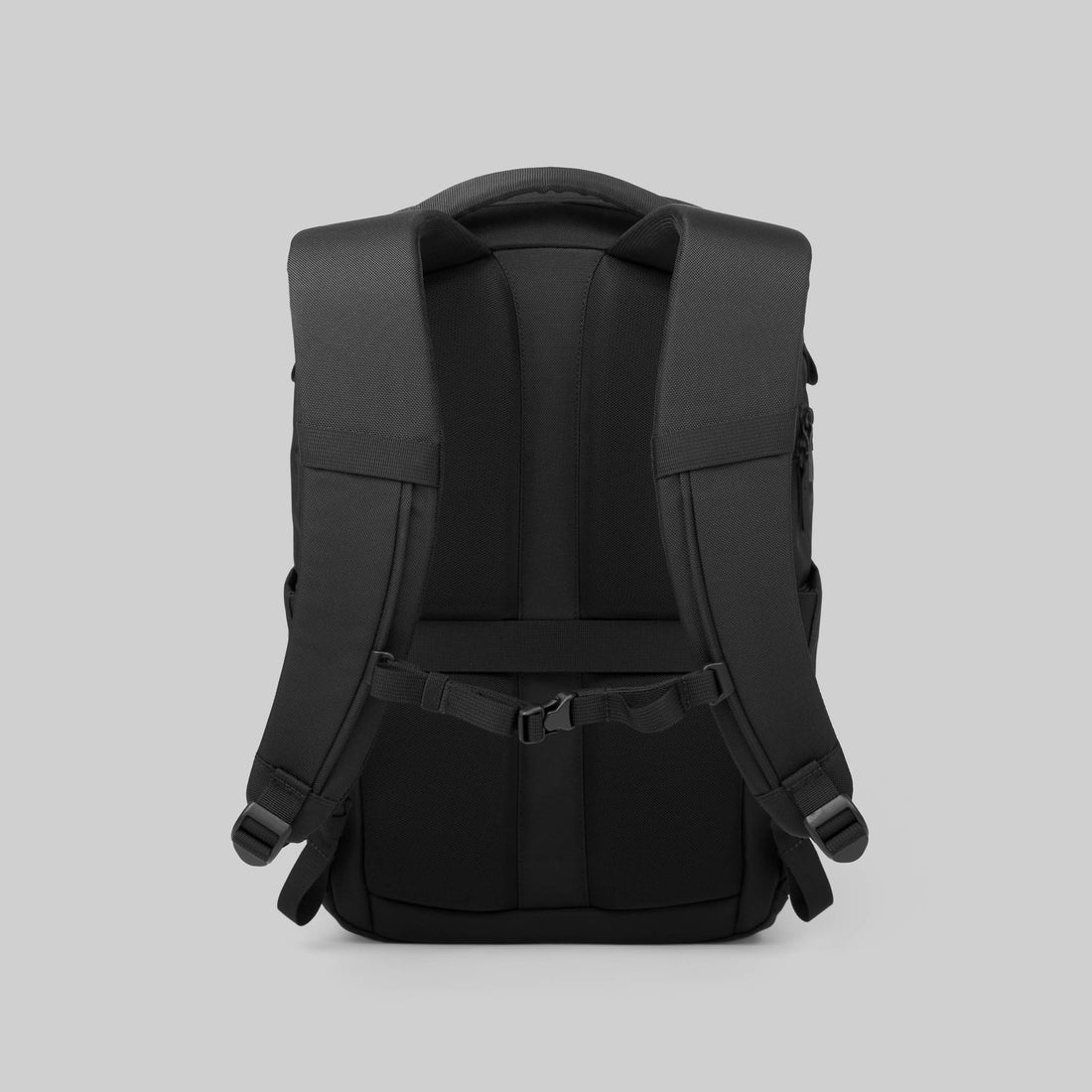 City Daily Backpack with Luggage Pass-Through Adjustable Capacity and Bidirectional Quick-Access Storage Layout