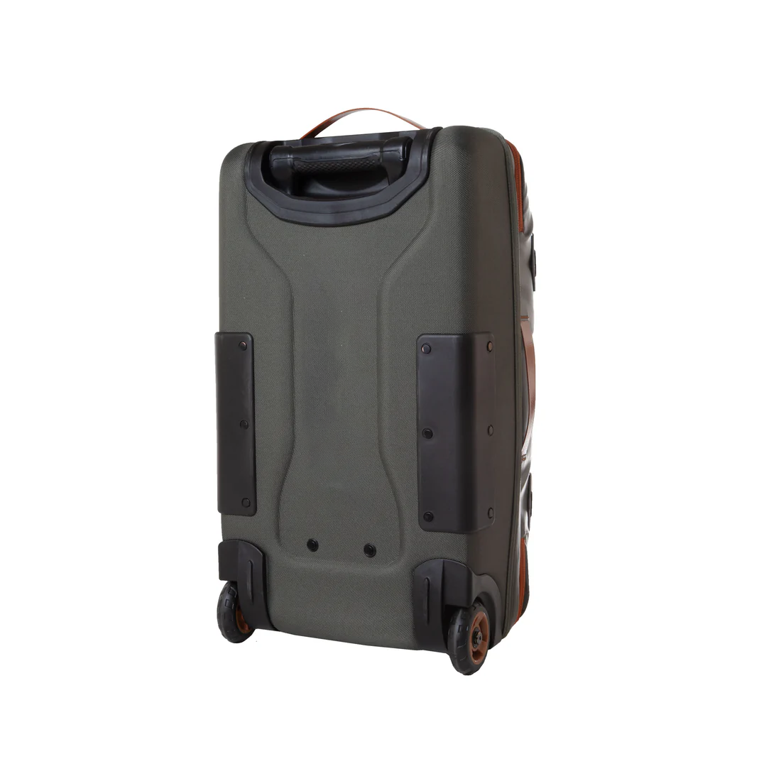 Eco-Friendly Rolling Backpack Carry-On Luggage With Weatherproof TPU Coating and External Gear Fastening Anchors